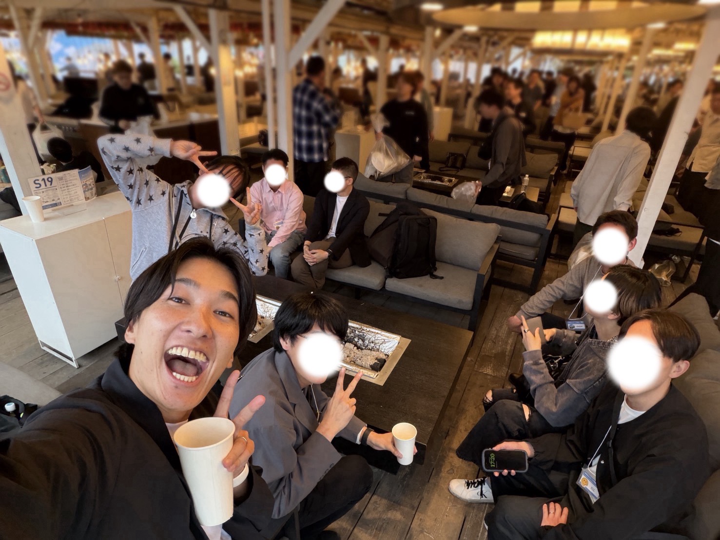 うみぞうと参加者が交流する合同交流会